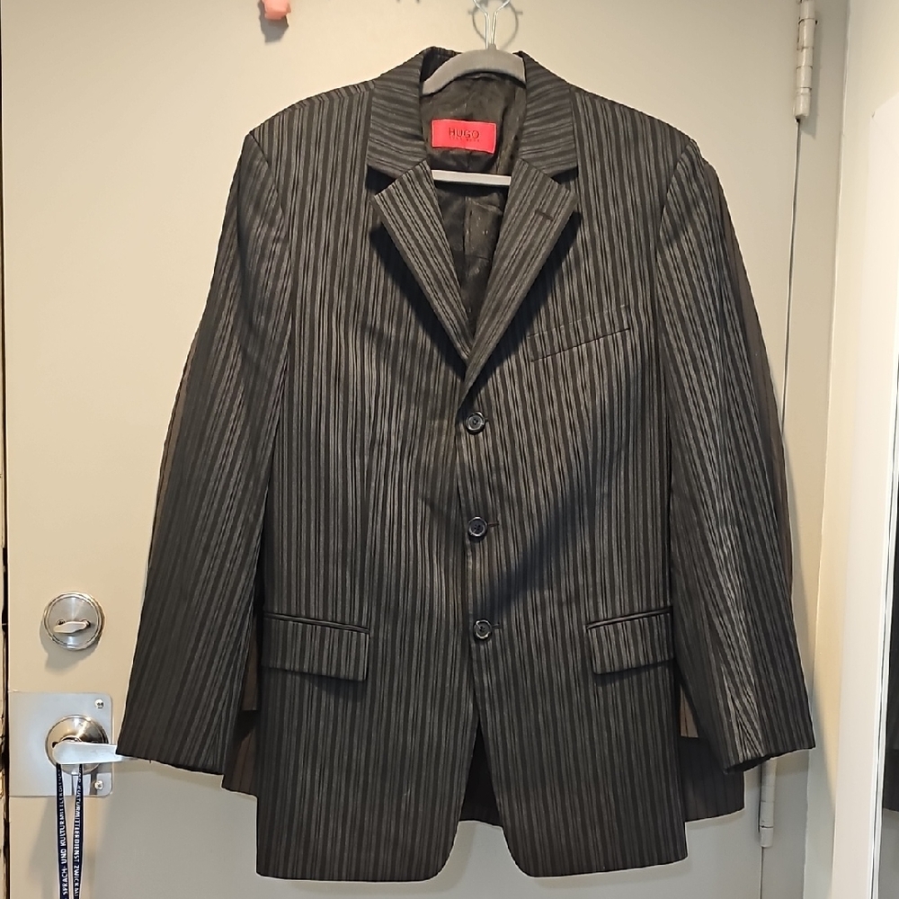 New brand Hugo Boss Striped Blazer Size 48